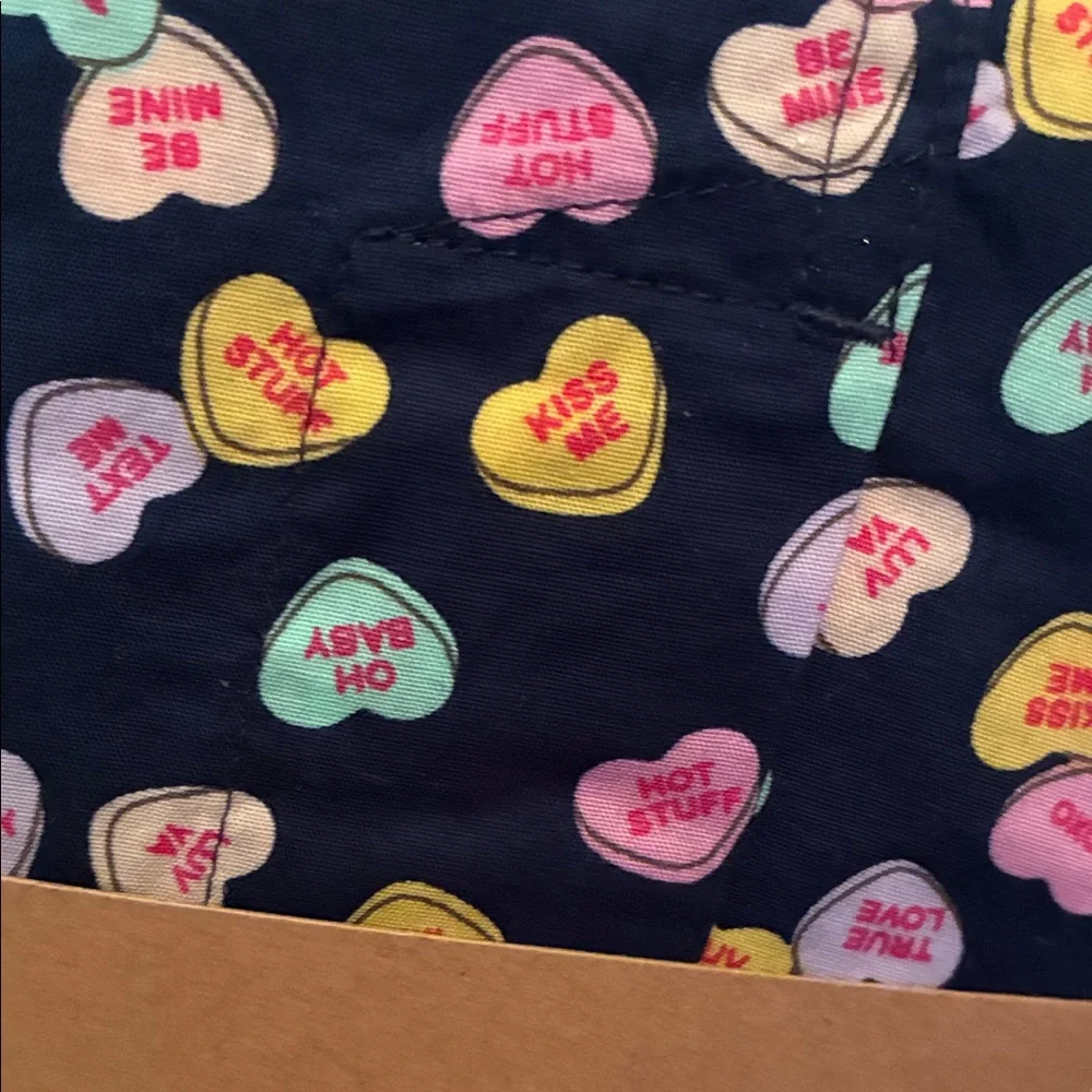 NWT J. Crew Navy Love Print Boxer Shorts - Picture 3 of 7